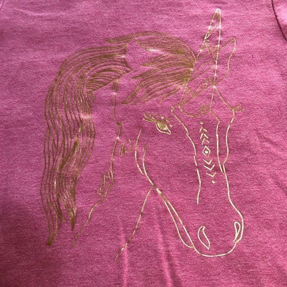 Cat & Jack Girl’s Unicorn Short-sleeve Tops Set - Picture 5 of 15